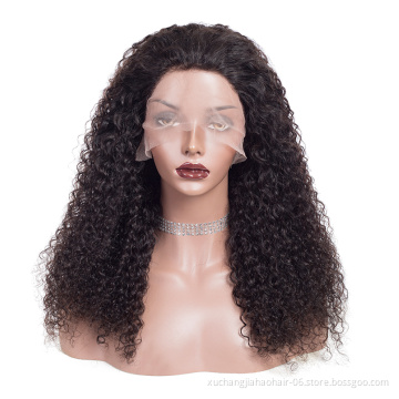 Wholesale 28 30 32  Inch Virgin Human Hair 4x4 5x5 6x6 7x7 Natural Color jerry curl 13*4 Transparent Lace Closure